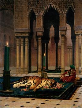 Jean-Leon Gerome : The Grief of the Pasha